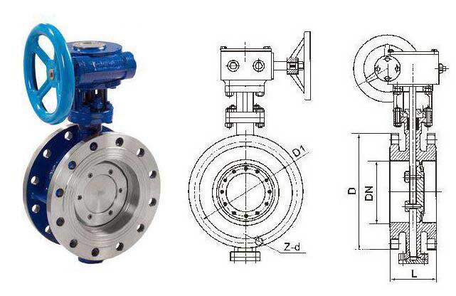 butterfly valve structure genenal