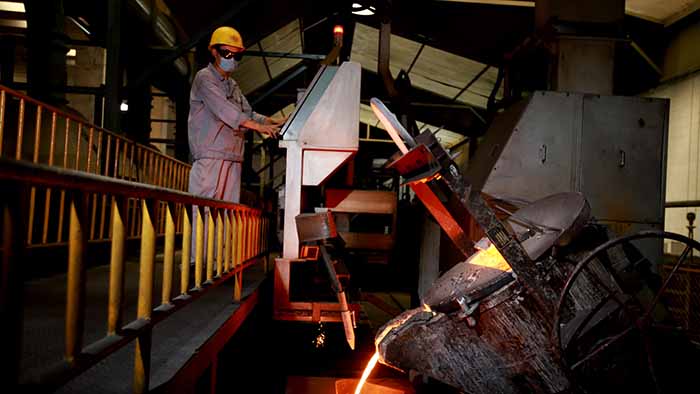 Metallurgische Stahlindustrie