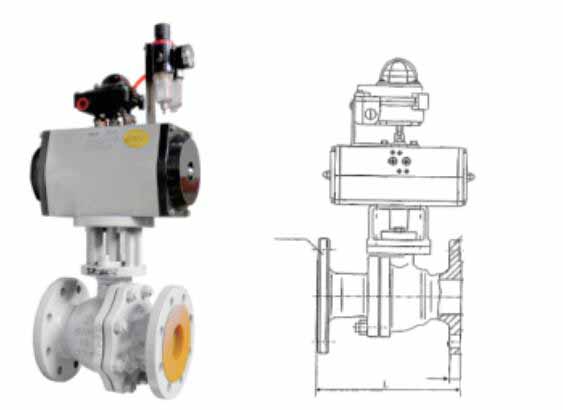 válvula de bola eléctrica q941f