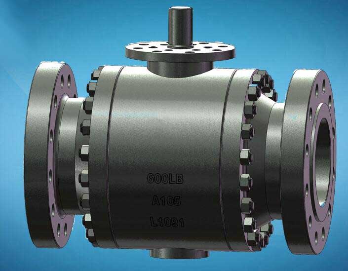 trunnion ball valve