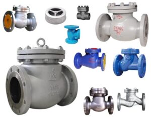 types of check valve