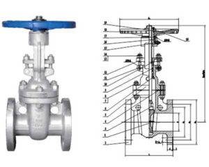 api wedge gate valve stainless steel