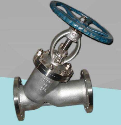 y-pattern globe valve