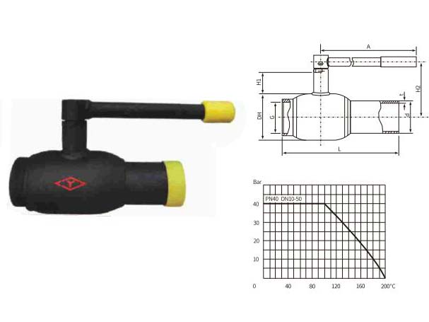 female or welding fully-welded steel ball valve