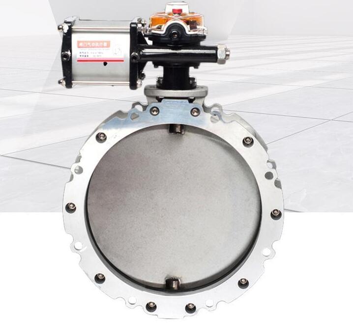 single flanged butterfly valve
