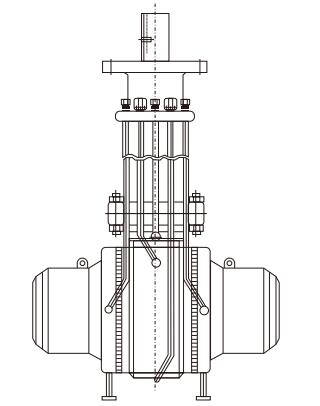 underground high pressure welded ball valve