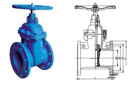 resilient wedge gate valve Nrs